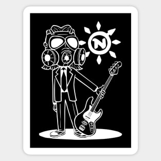 Null Rays Radioactive Man Mascot Sticker